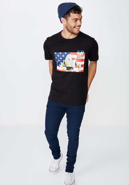 Cotton On - Tbar collab tee - black