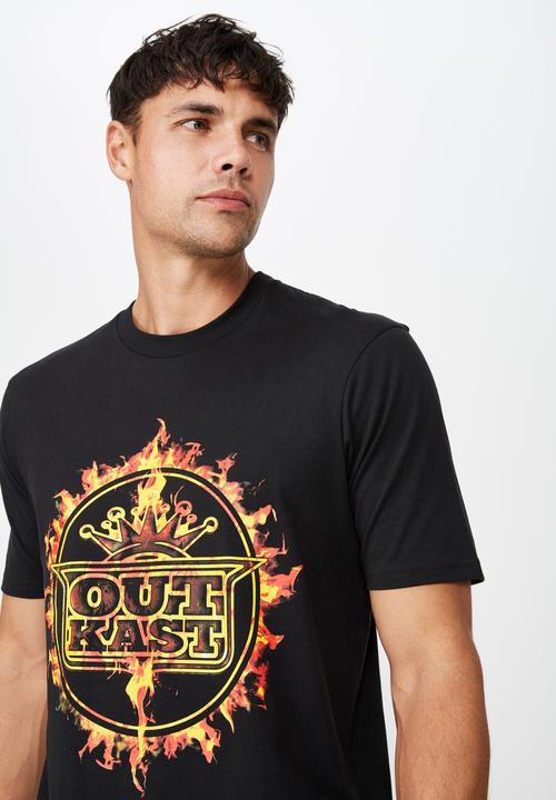 Cotton On - Tbar collab tee - black 