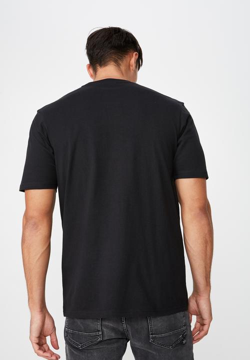 Cotton On - Tbar collab tee - black 