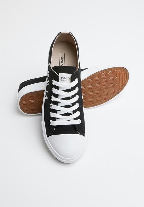 ONLY - Suri canvas sneaker - black