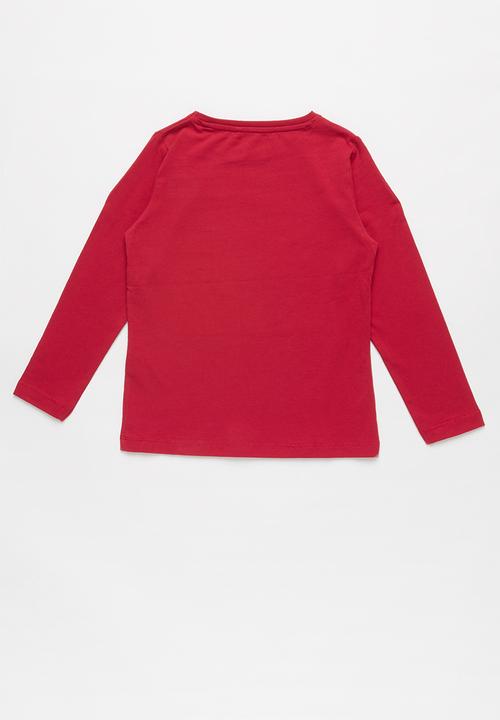 Name It - Kids girls vix long sleeve top - red