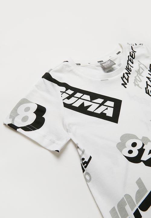PUMA - Kids alpha graphic tee - multi 