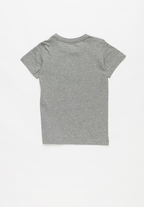 PUMA - Kids KA tee - grey 