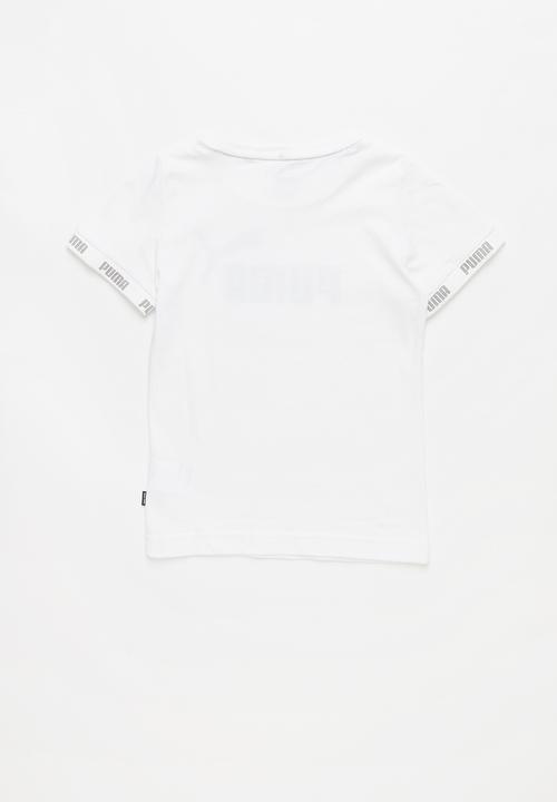 PUMA - Kids amplified tee - white