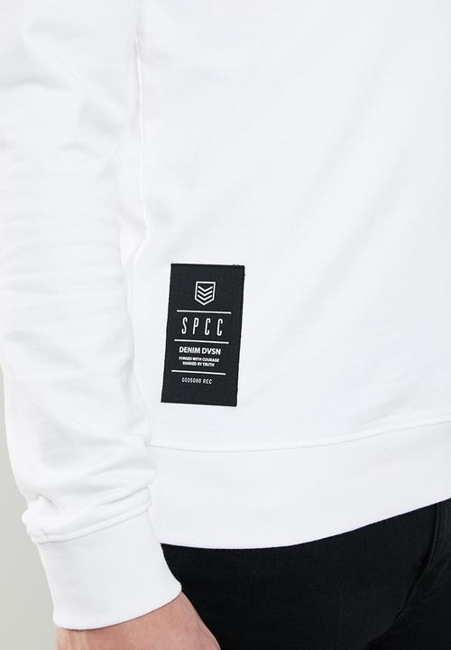 S.P.C.C - Vision sweatshirt - white