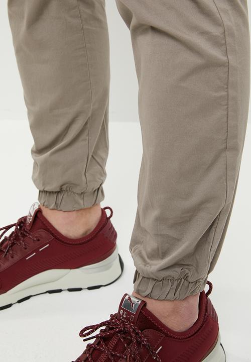 STYLE REPUBLIC - Kroos cuffed chino - brown