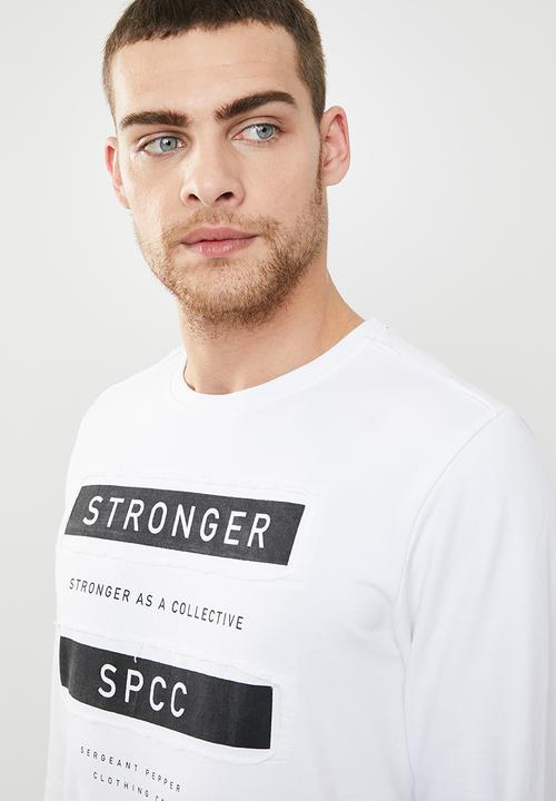 S.P.C.C - Box sweatshirt - white
