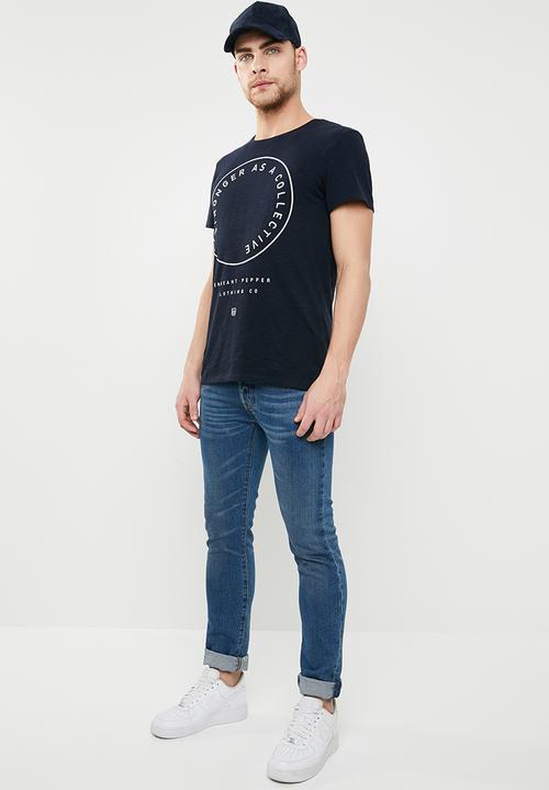 S.P.C.C - Loop T-shirt - navy