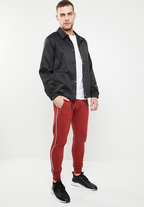 Brave Soul - Stigma joggers - red