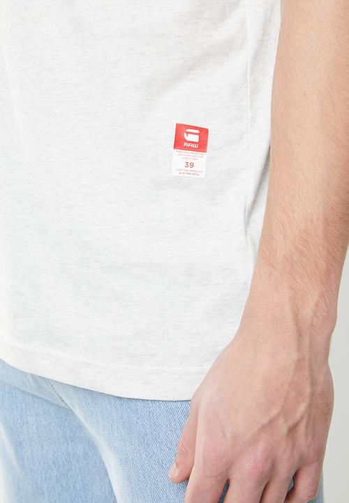 G-STAR - Ringer T-shirt - grey
