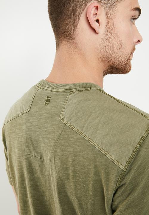 G-STAR - Arris pocket short sleeve T-shirt - green