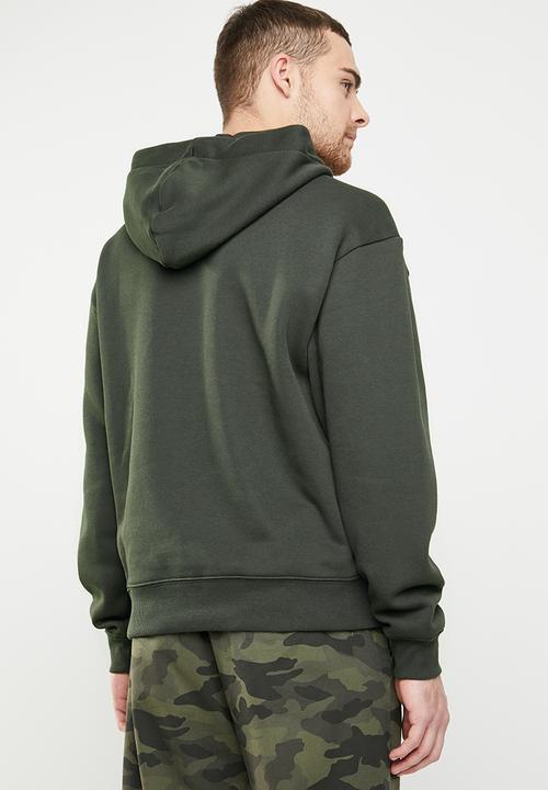 G-STAR - Togrul stor hooded long sleeve sweater - khaki