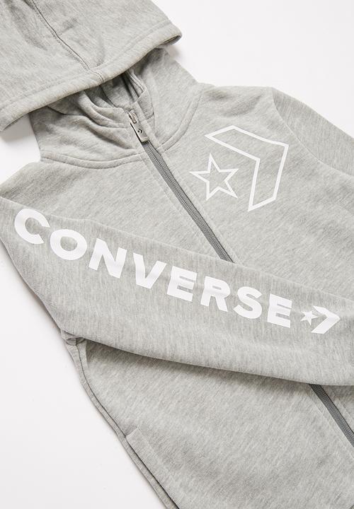 Converse - Converse outline star full zip - grey