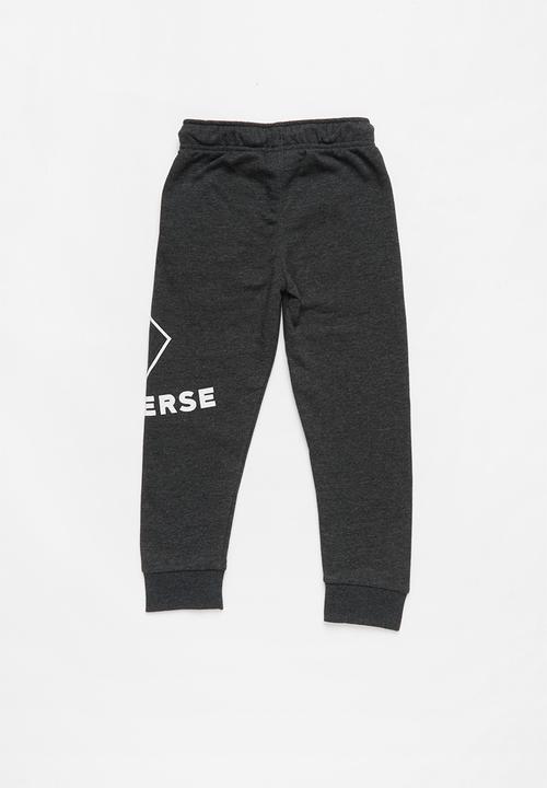 Converse - Converse wrap around logo jogger - charcoal