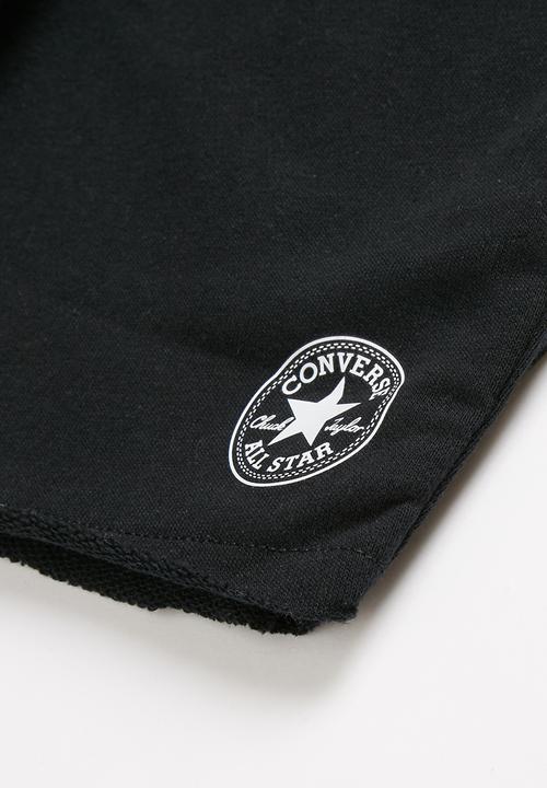 Converse - Converse vin terry slim knit short - black