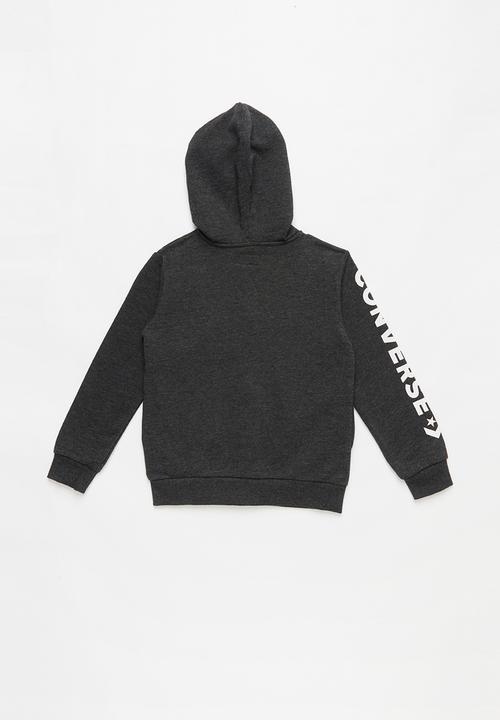 Converse - Converse outline star full zip - charcoal