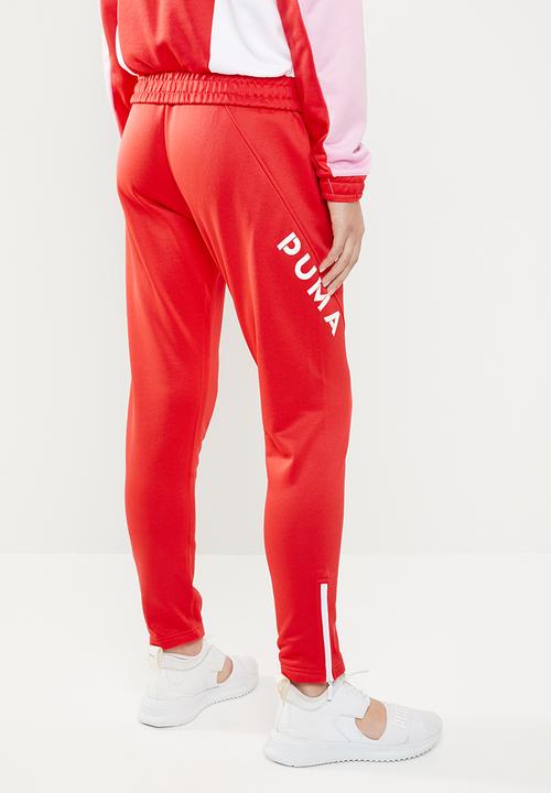 PUMA - XTG 94 track pant - coral & white 