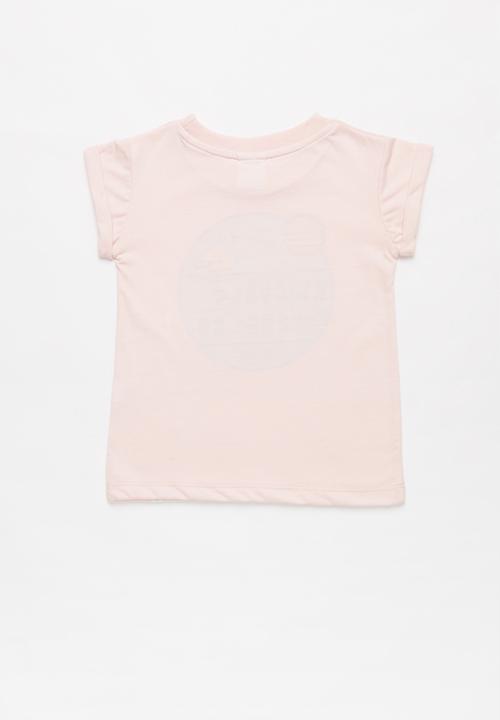 Rip Curl - Mini flamingo cove tee - pink 