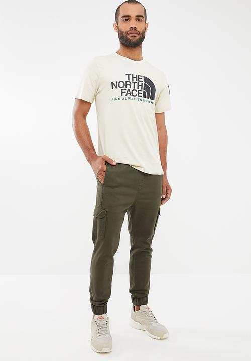 The North Face - Fine alpine tee - cream