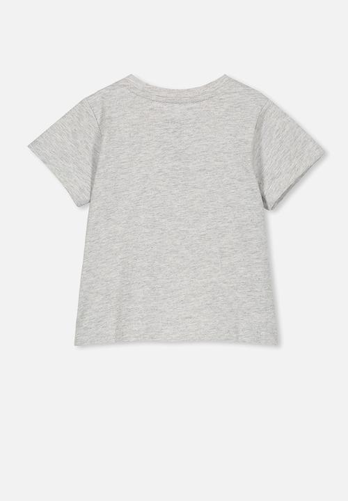 Cotton On - Jamie short sleeve tee - grey
