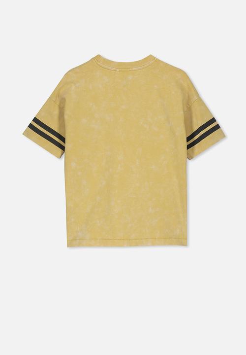 Cotton On - Skater short sleeve tee - yellow 
