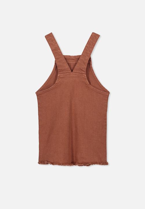 Cotton On - Summer pinafore - rust