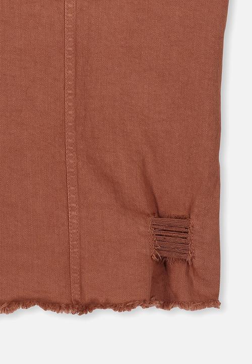 Cotton On - Summer pinafore - rust