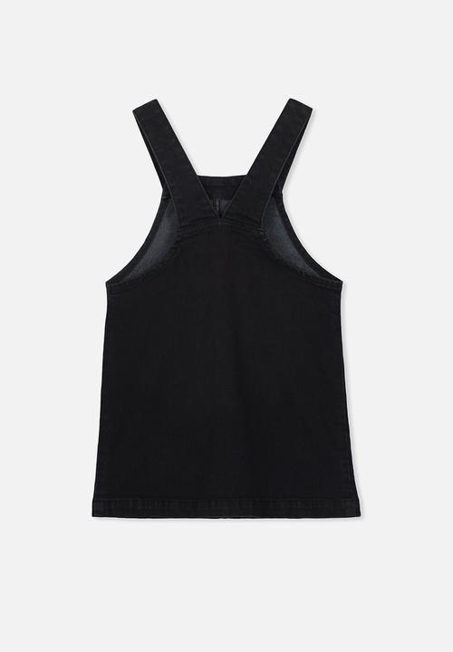 Cotton On - Summer pinafore - black