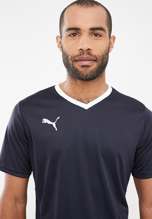 PUMA - Liga V-neck senior jersey top - navy