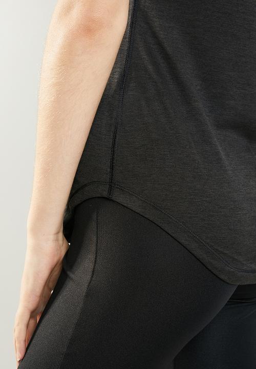 PUMA - Heather cat tee performance - black