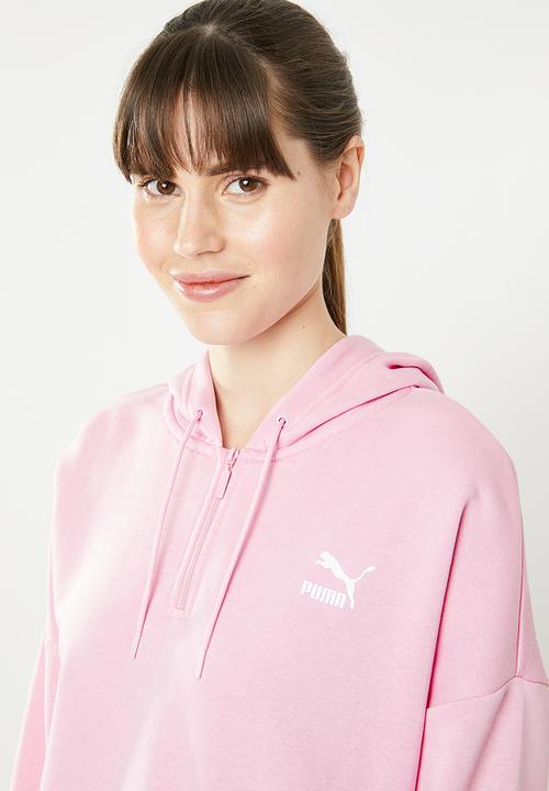PUMA - XTG halfzip hoodie - pink