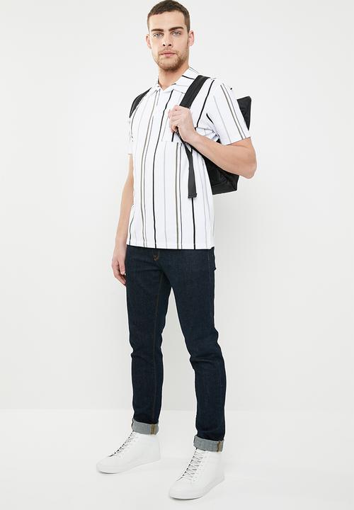 Jack & Jones - Spike stipe resort polo - multi