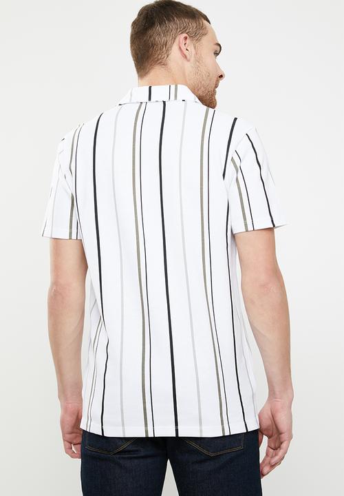 Jack & Jones - Spike stipe resort polo - multi