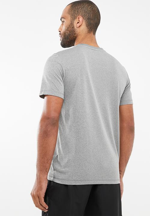 PUMA - Active logo tee - grey