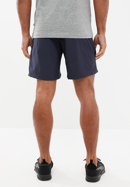 PUMA - Forever faster woven shorts - navy & white
