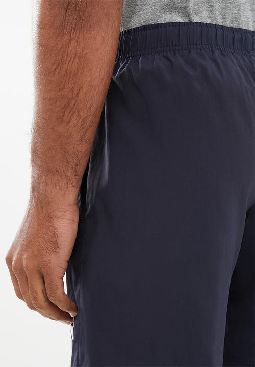 PUMA - Forever faster woven shorts - navy & white