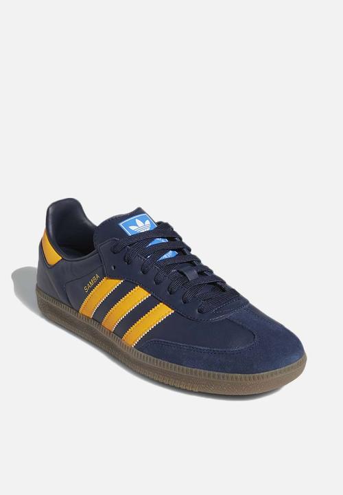 adidas Originals - Samba OG - collegiate navy/ gold / ftwr white