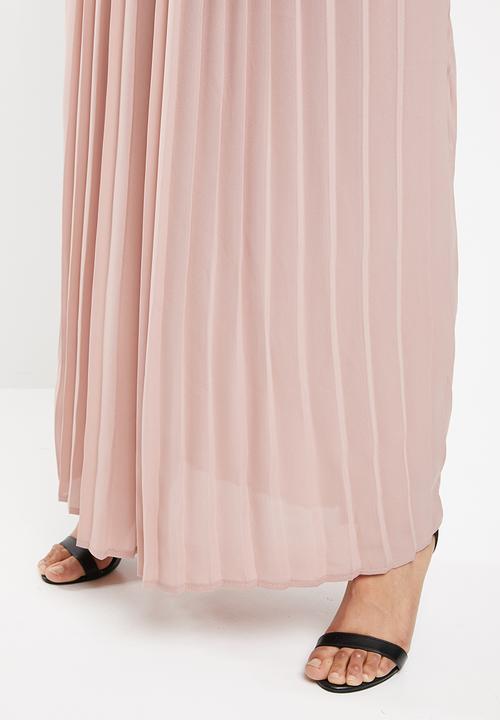 STYLE REPUBLIC - Pleated maxi skirt - pink