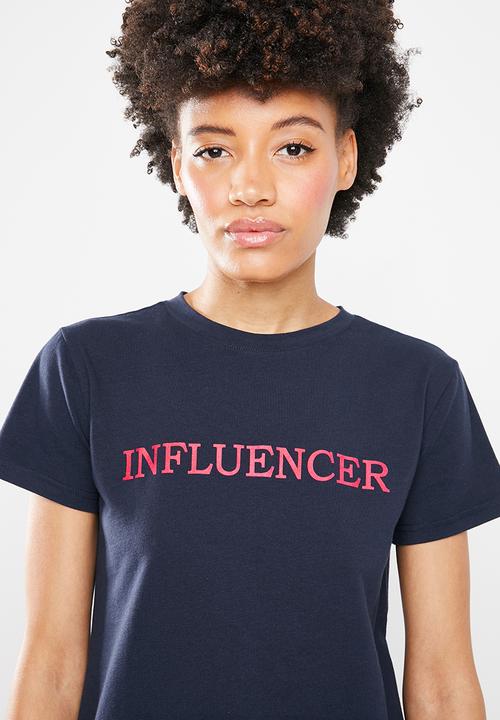 STYLE REPUBLIC - Influencer T-shirt - navy