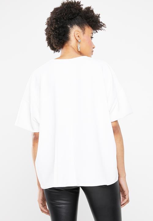 STYLE REPUBLIC - Oversized T-shirt - white