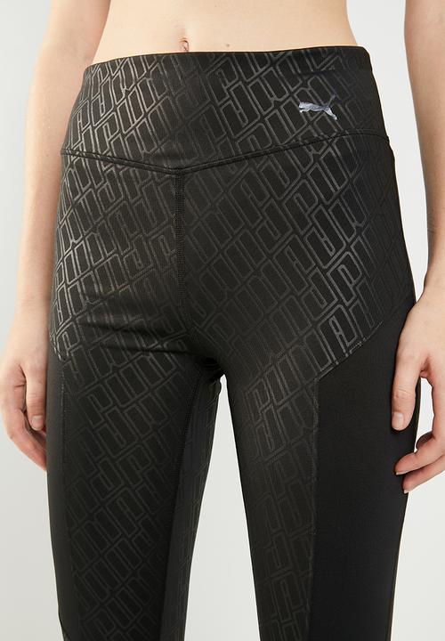 PUMA - Bold graphic legging performance - black