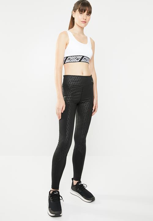 PUMA - Bold graphic legging performance - black