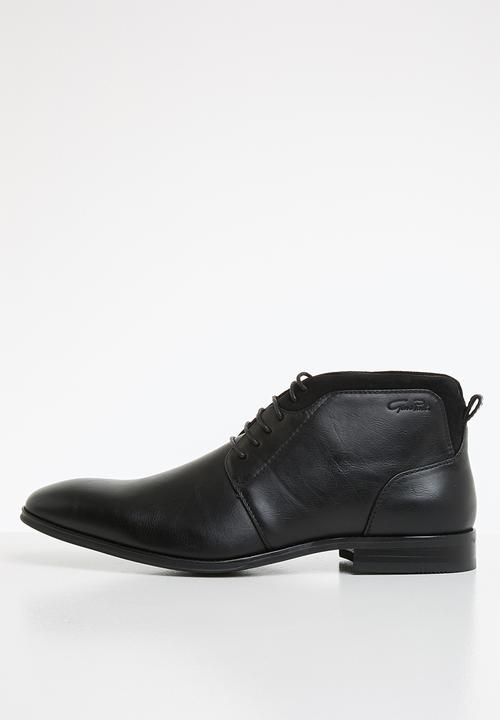 Gino Paoli - Steven lace-up boot - black
