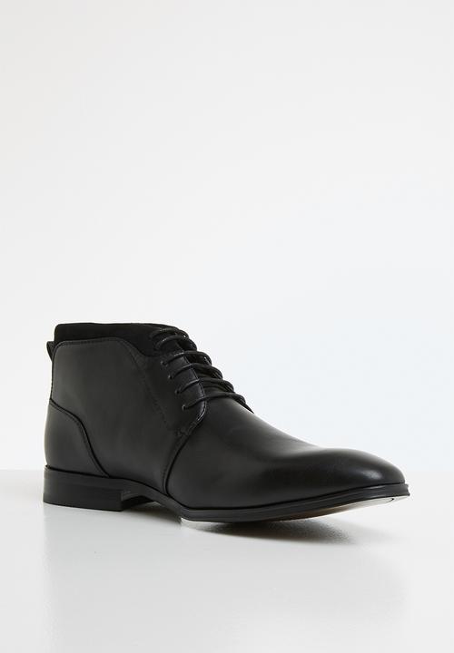 Gino Paoli - Steven lace-up boot - black