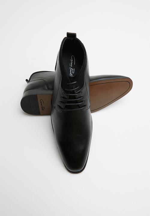 Gino Paoli - Steven lace-up boot - black