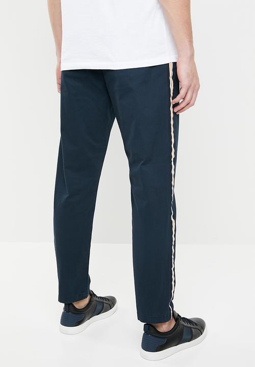 Jack & Jones - Ace arrow tape pants - navy