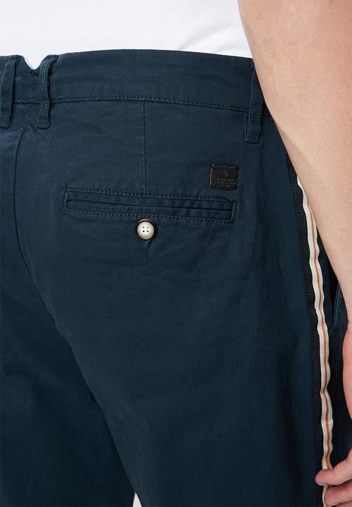 Jack & Jones - Ace arrow tape pants - navy