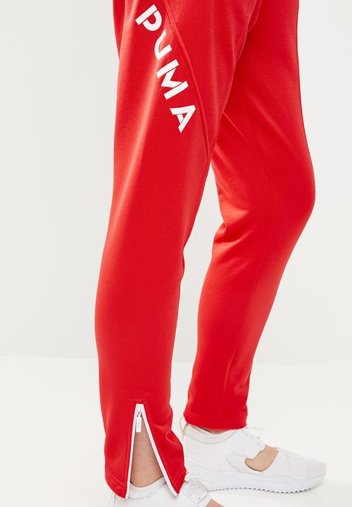 PUMA - XTG 94 track pant - coral & white 
