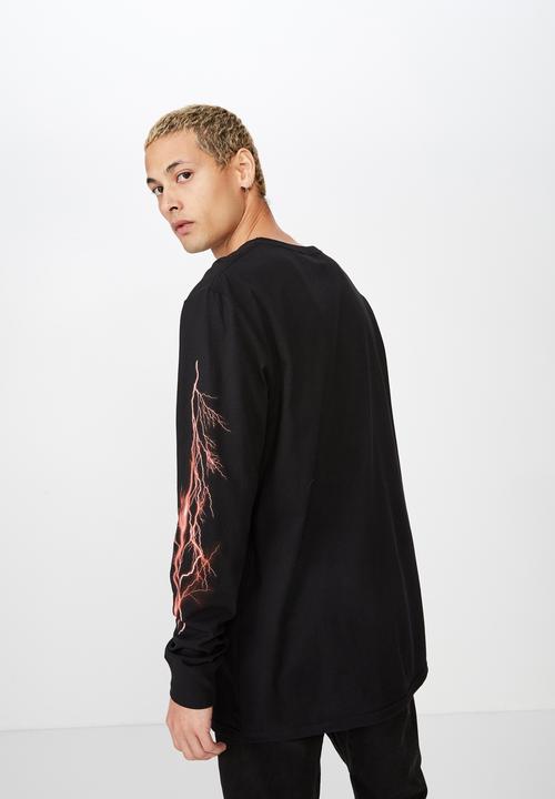Cotton On - Tbar long sleeve tee - black