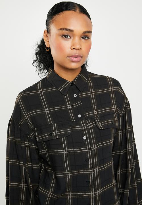 Superbalist - Blouson sleeve utility shirt - multi 